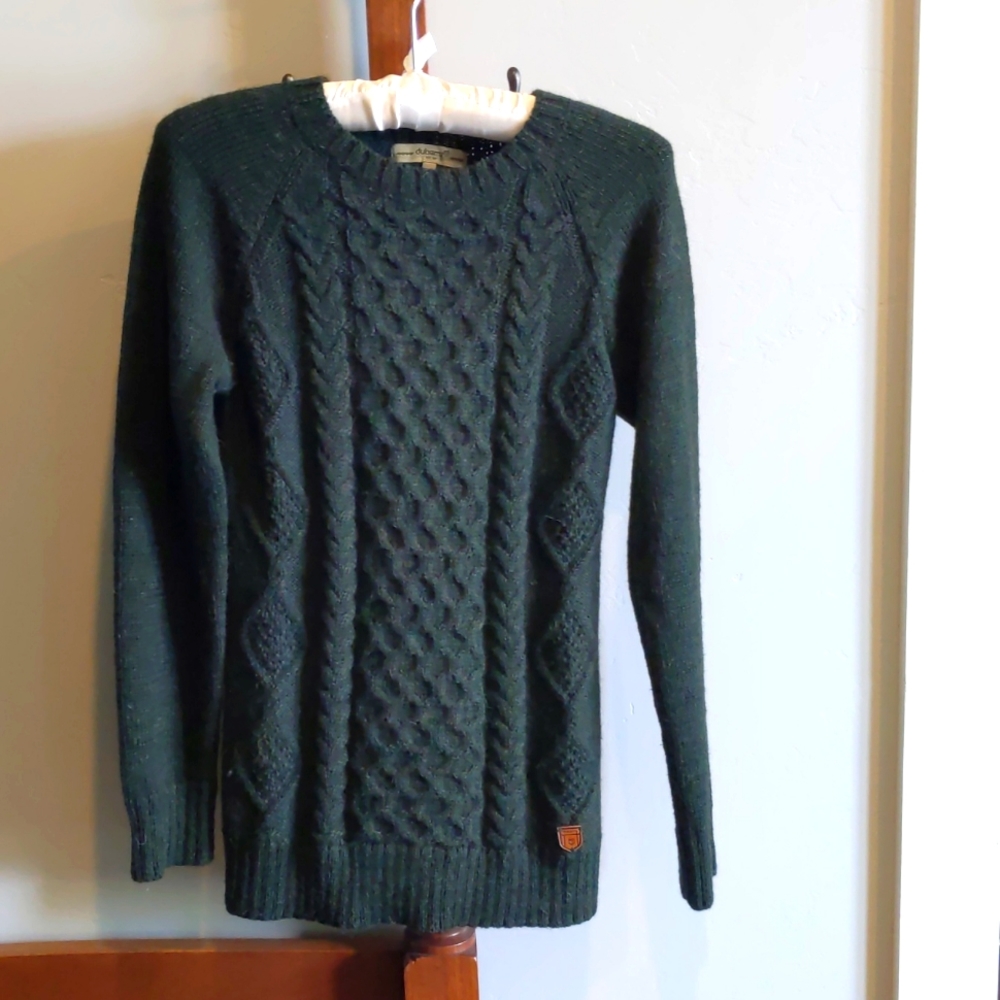 Irish Alpaca Woven Sweater